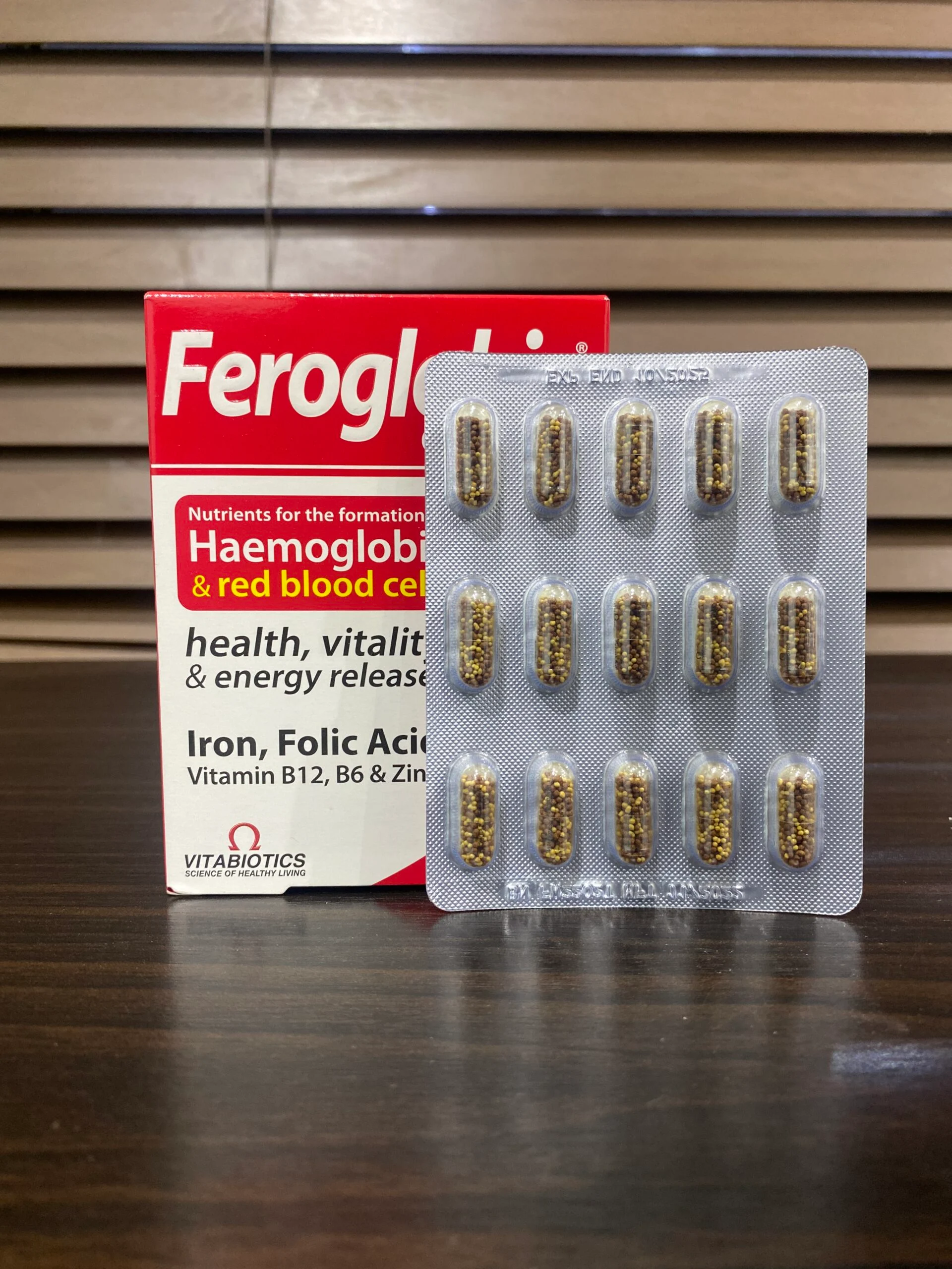 Feroglobin caps